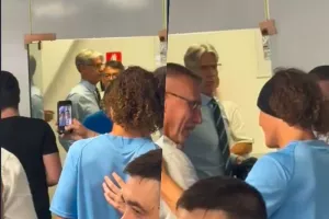 (ΒΙΝΤΕΟ kerkida) Σκηνικό με Νταβίντ Λουίζ και... η ατάκα του στα ελληνικά