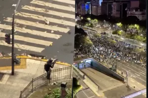 (ΒΙΝΤΕΟ) Σκηνικό… πολέμου στο Μπουένος Άιρες
