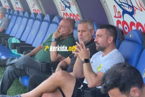 Στο γήπεδο ο Καραπατάκης - Συζήτηση με Ρόκα