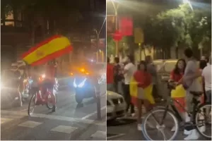(Βίντεο Kerkida) Οι πανηγυρισμοί στους δρόμους της Ισπανίας!