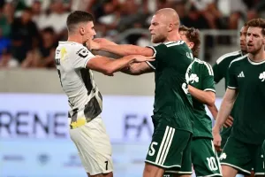 Καταγγελία του Παναθηναϊκού στην UEFA: “Ποδοσφαιριστής της Χράντετς επιτέθηκε στον Κυριακόπουλο”