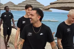 (Φώτος) Βόλτα... στην παραλία η Brann