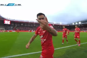 Μεσαίο δάχτυλο και "f@ck you" από τον σκόρερ της Brann - H εξήγηση του