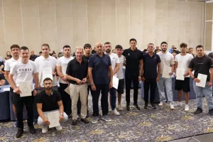 Απονομή διπλωμάτων στους νέους διαιτητές μας