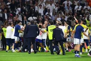 Ξύλο μετά το τέλος του Λιόν-Φενέρμπαχτσε