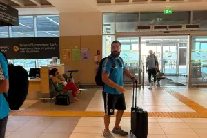 (Bίντεο-Φώτος kerkida) Στο αεροδρόμιο η Πάφος FC