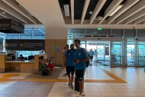 (Bίντεο-Φώτος kerkida) Στο αεροδρόμιο η Πάφος FC