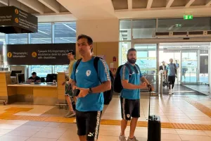 (Bίντεο-Φώτος kerkida) Στο αεροδρόμιο η Πάφος FC
