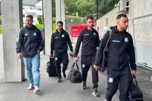 (ΒΙΝΤΕΟ-ΦΩΤΟΣ kerkida) Στο γήπεδο η αποστολή του Απόλλωνα
