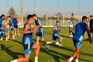(ΒΙΝΤΕΟ/ΦΩΤΟΣ kerkida) Η προπόνηση του Απόλλωνα