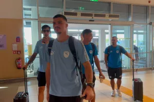 (Bίντεο-Φώτος kerkida) Στο αεροδρόμιο η Πάφος FC