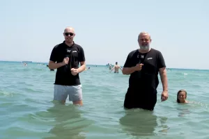 Ρεπορτάζ επί... θαλάσσης πριν τον Απόλλωνα!