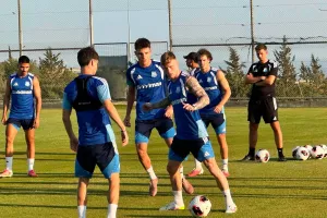 (ΒΙΝΤΕΟ/ΦΩΤΟΣ kerkida) Η προπόνηση του Απόλλωνα