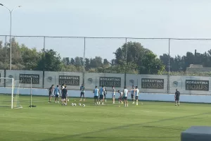 Το Kerkida στην προπόνηση της Πάφος FC (Βίντεο/Φώτος)
