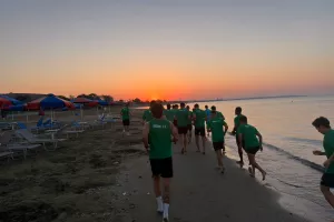 Προπόνηση στην άμμο (Φώτος)