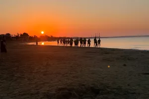 Προπόνηση στην άμμο (Φώτος)