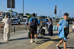 (Βίντεο/Φώτος kerkida) Ξεκινά το ταξίδι για Τίρανα 