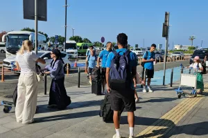 (Βίντεο/Φώτος kerkida) Ξεκινά το ταξίδι για Τίρανα 