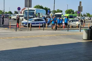 (Βίντεο/Φώτος kerkida) Ξεκινά το ταξίδι για Τίρανα 