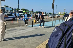 (Βίντεο/Φώτος kerkida) Ξεκινά το ταξίδι για Τίρανα 