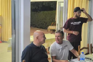 (ΦΩΤΟΣ Kerkida) Δείπνο...ΑΕΚ!