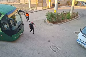 (ΒΙΝΤΕΟ/ΦΩΤΟΣ Kerkida) Άφιξη αποστολής Ομόνοιας