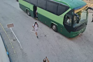 (ΒΙΝΤΕΟ/ΦΩΤΟΣ Kerkida) Άφιξη αποστολής Ομόνοιας