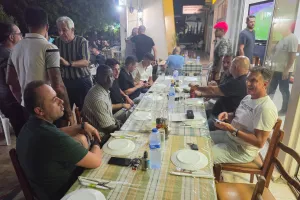 (ΦΩΤΟΣ Kerkida) Δείπνο...ΑΕΚ!