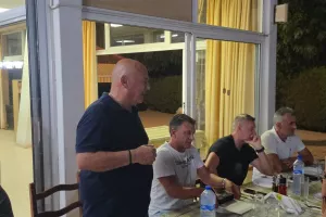 (ΦΩΤΟΣ Kerkida) Δείπνο...ΑΕΚ!