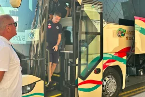 (ΒΙΝΤΕΟ/ΦΩΤΟΣ kerkida) H άφιξη της Dinamo City  