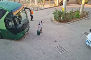 (ΒΙΝΤΕΟ/ΦΩΤΟΣ Kerkida) Άφιξη αποστολής Ομόνοιας