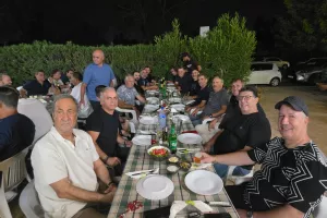 (ΦΩΤΟΣ Kerkida) Δείπνο...ΑΕΚ!