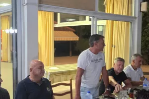 (ΦΩΤΟΣ Kerkida) Δείπνο...ΑΕΚ!