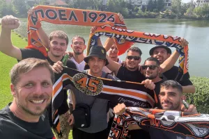 Ο Χάρης με ΑΠΟΕΛίστες στην Αλβανία