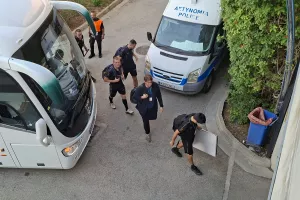 Φώτος kerkida από την άφιξη της Σεντ Τρούιντεν