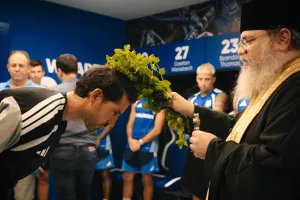 (Βίντεο/Φώτος) Πραγματοποιήθηκε ο αγιασμός για τον Απόλλωνα