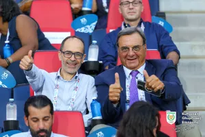 Εντυπωσιακή η παρουσία της Κυπριακής αποστολής στην Τελετή Έναρξης των Μεσογειακών Αγώνων (Φώτος)