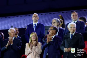 Εντυπωσιακή η παρουσία της Κυπριακής αποστολής στην Τελετή Έναρξης των Μεσογειακών Αγώνων (Φώτος)