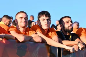 ΦΩΤΟΣ/Ο κόσμος ΑΕΚ και ΑΠΟΕΛ