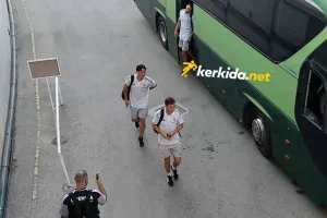 (Φώτος kerkida) Η άφιξη της Ομόνοιας 