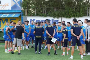 To Kerkida.net στην ανοικτή προπόνηση του ΑΠΟΕΛ