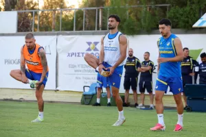 To Kerkida.net στην ανοικτή προπόνηση του ΑΠΟΕΛ