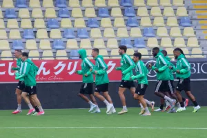 Η προπόνηση στο Daio Wasabi Stayen Stadium (Φώτος)