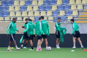 Η προπόνηση στο Daio Wasabi Stayen Stadium (Φώτος)