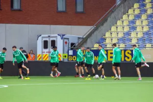 Η προπόνηση στο Daio Wasabi Stayen Stadium (Φώτος)