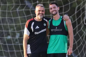 (Βίντεο/Φώτος kerkida) Η προπόνηση της Ομόνοιας