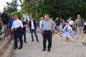 (Φώτος kerkida) Η εκδήλωση της Ανόρθωσης