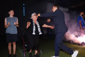 (Φώτος kerkida) Η εκδήλωση της Ανόρθωσης