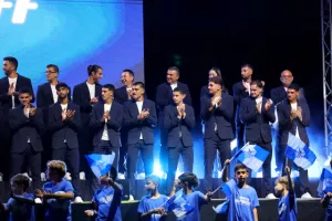 (Φώτος kerkida) Η εκδήλωση της Ανόρθωσης