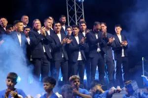 (Φώτος kerkida) Η εκδήλωση της Ανόρθωσης